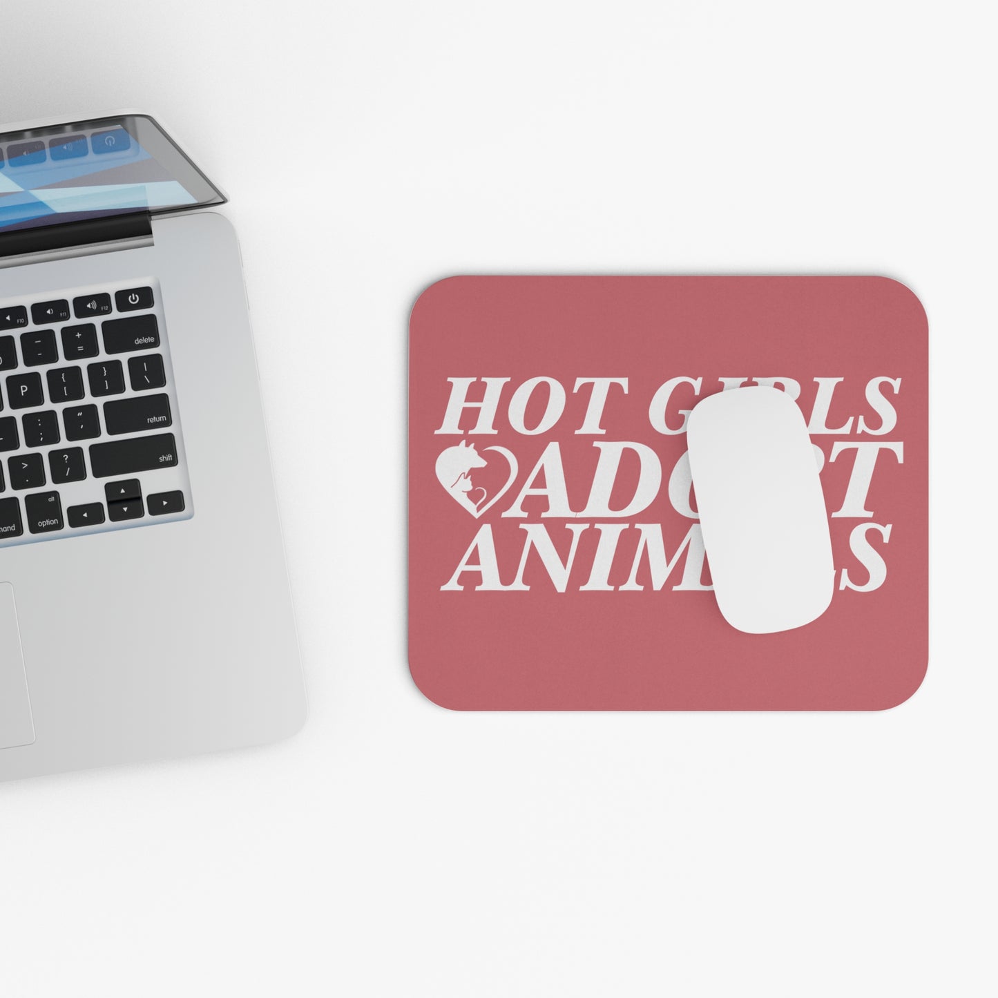 Hot Girls Adopt - Mouse Pad (Rectangle)