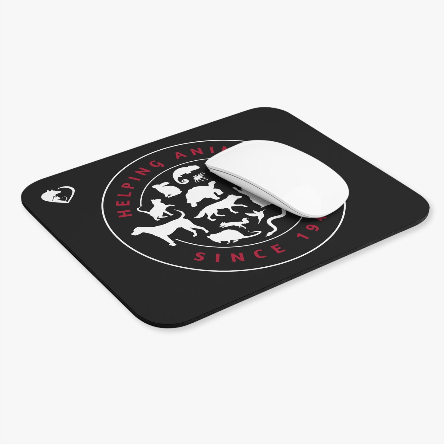 Helping Animals - Mouse Pad (Rectangle)