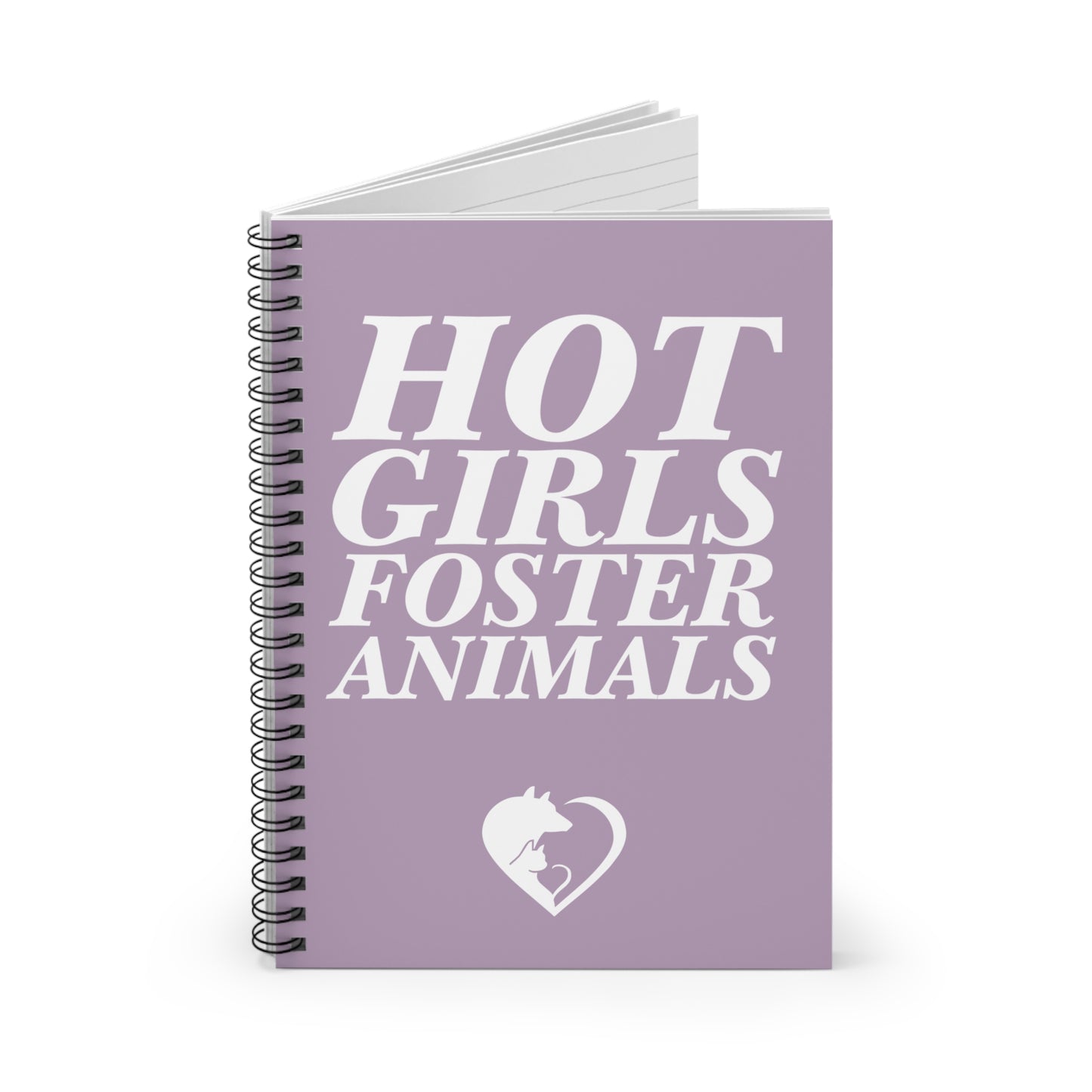 Hot Girls Foster - Ruled Line Notebook