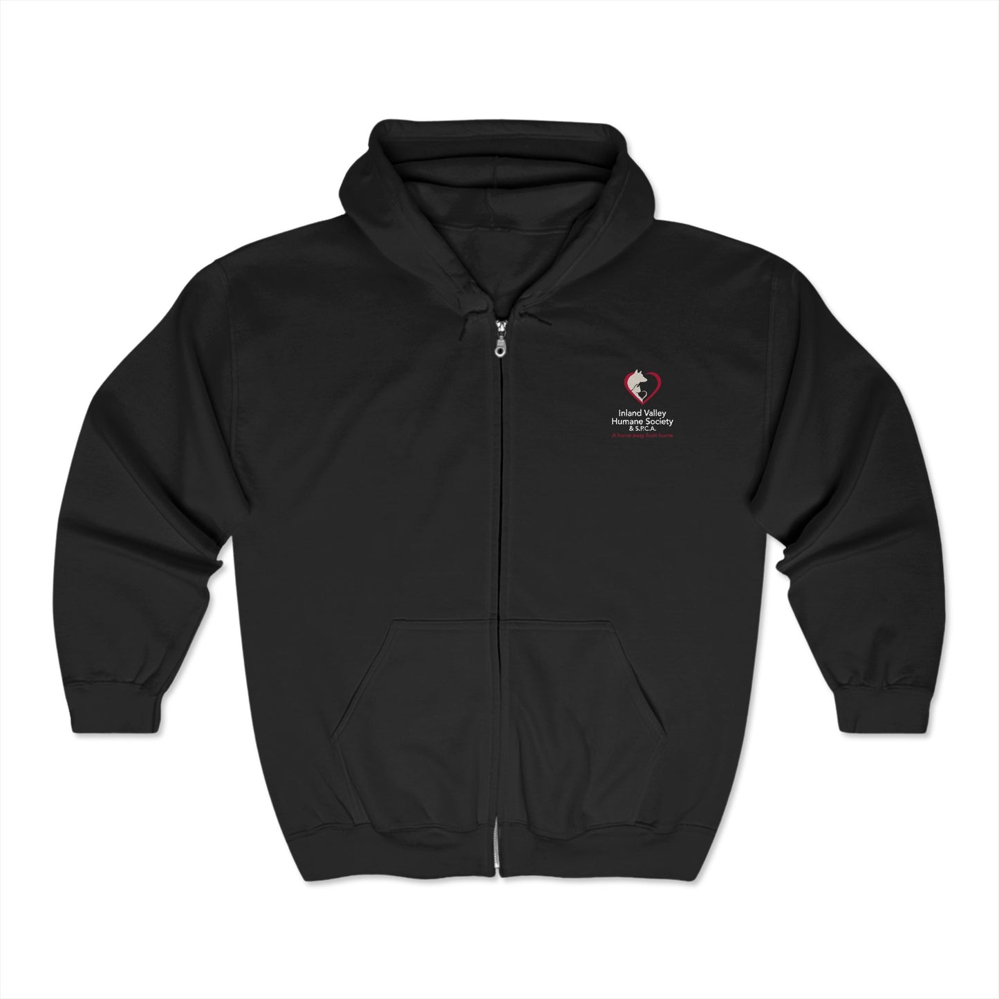 Love and a Dog - Full Zip Hooded Sweatshirt