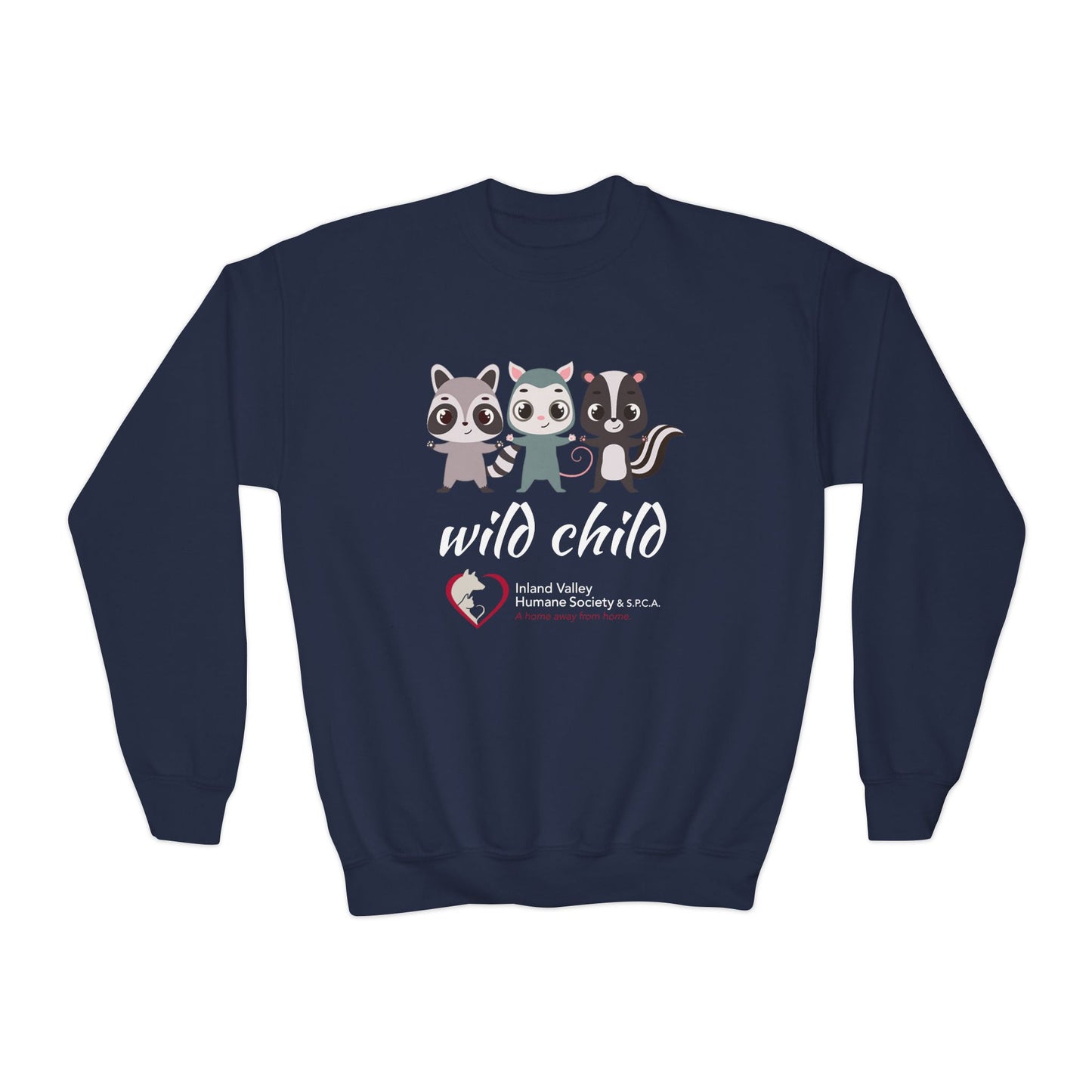 Wild Child - Youth Crewneck Sweatshirt