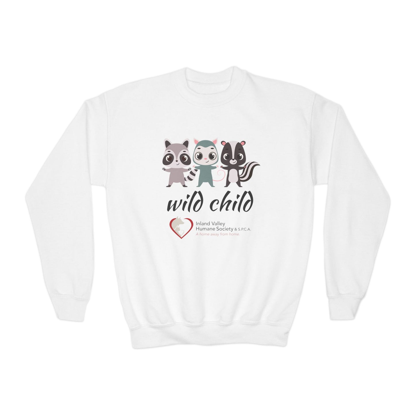 Wild Child - Youth Crewneck Sweatshirt