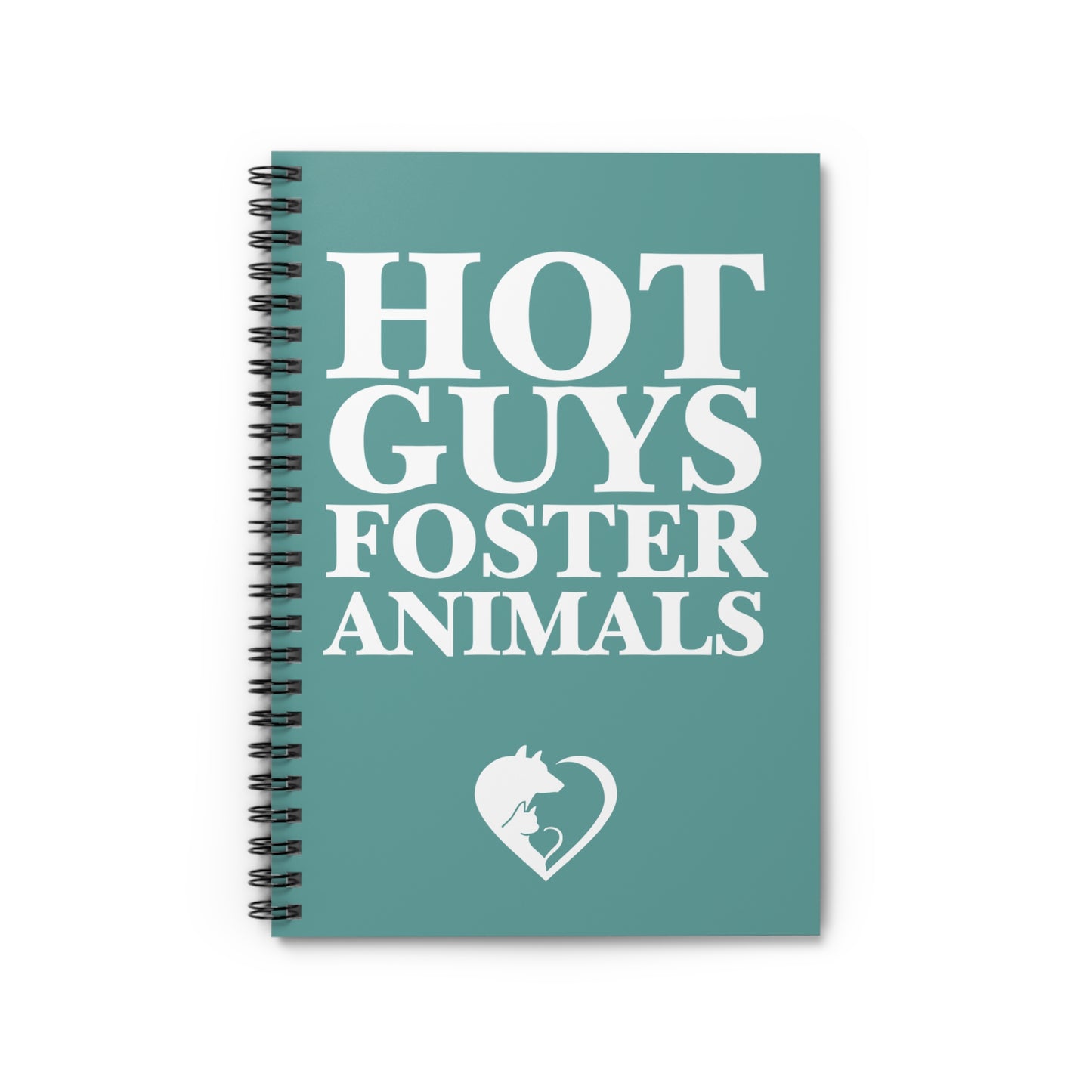 Hot Guys Foster - Ruled Line Notebook