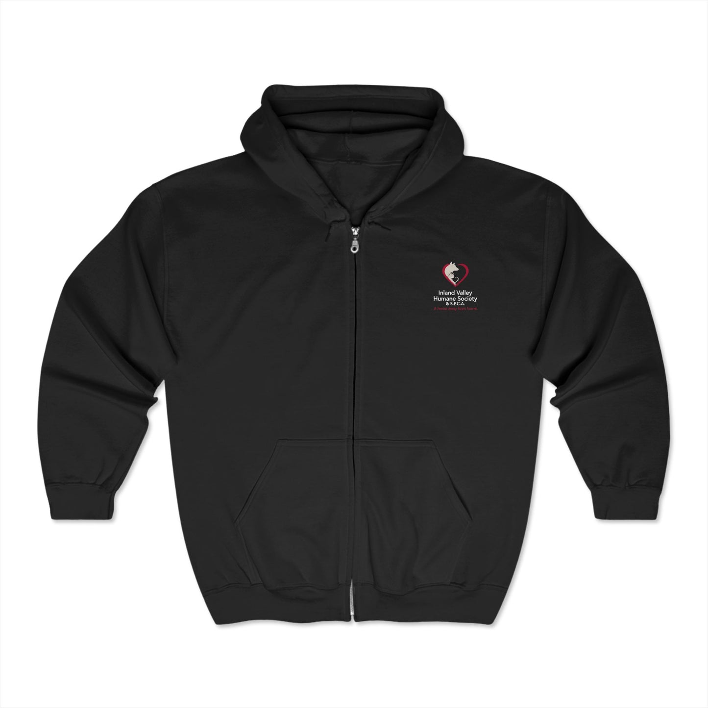 Love and a Pet - Full Zip Hooded Sweatshirt