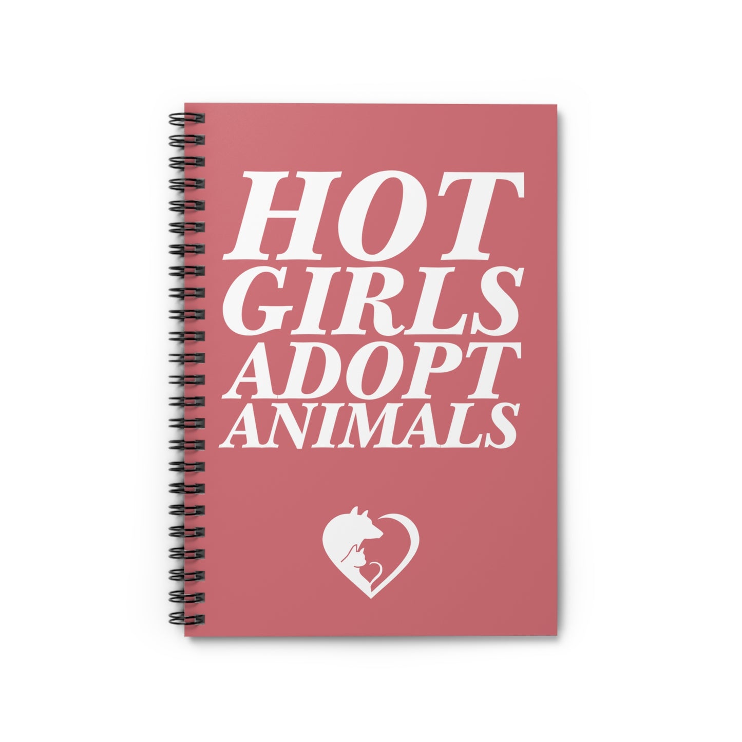 Hot Girls Adopt - Ruled Line Notebook
