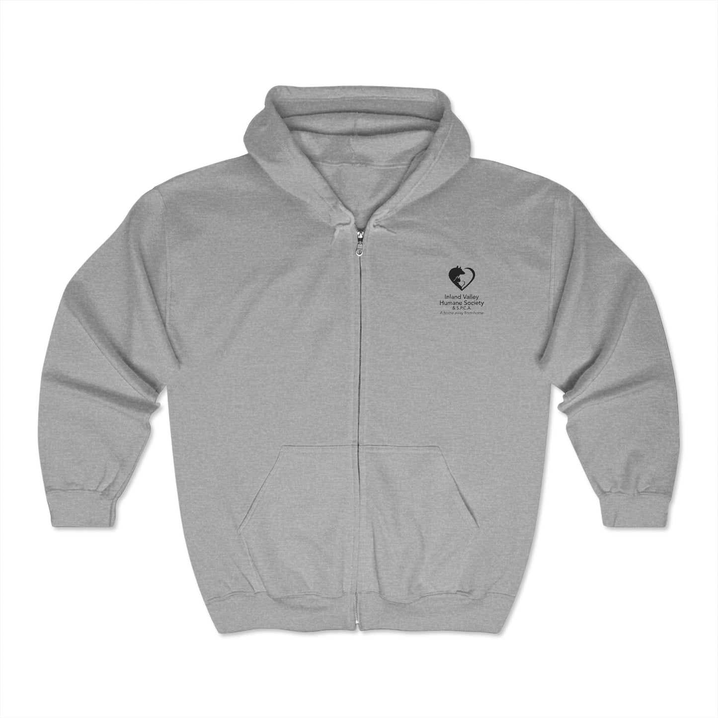 Helping Animals - Full Zip Hooded Sweatshirt