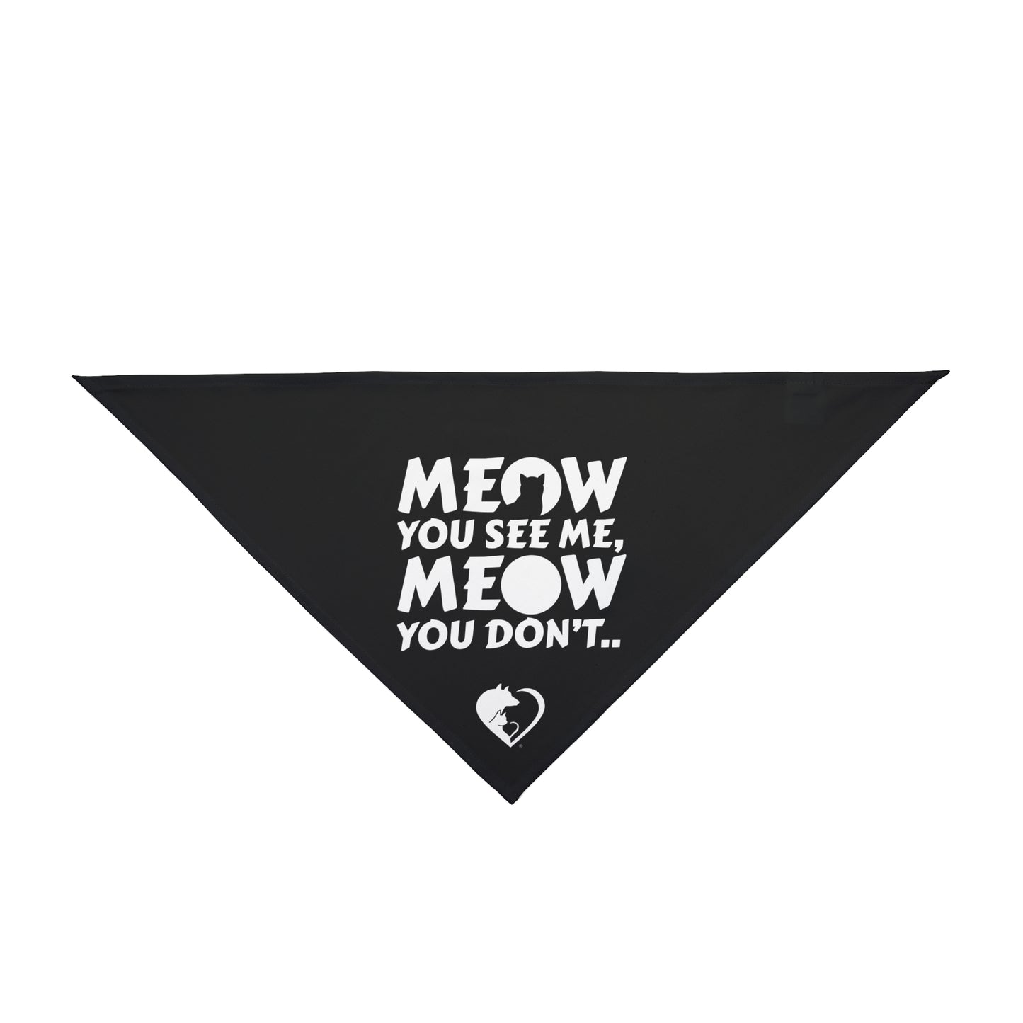 Meow You See Me - Pet Bandana