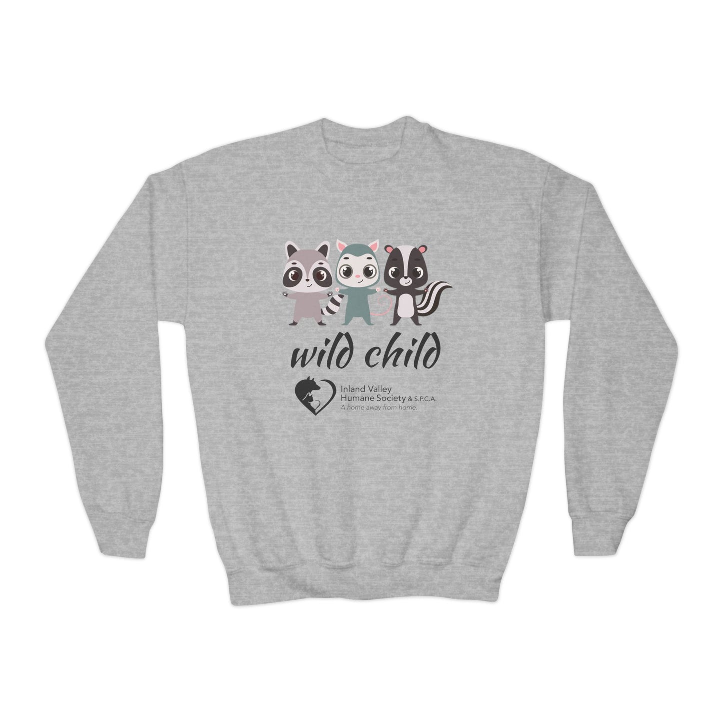 Wild Child - Youth Crewneck Sweatshirt
