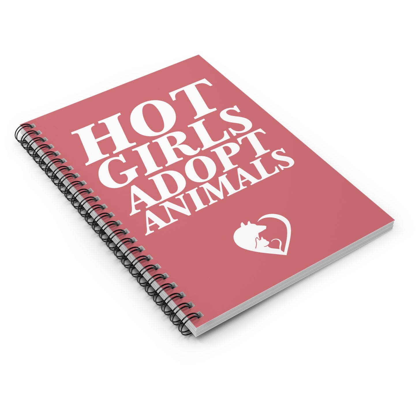 Hot Girls Adopt - Ruled Line Notebook