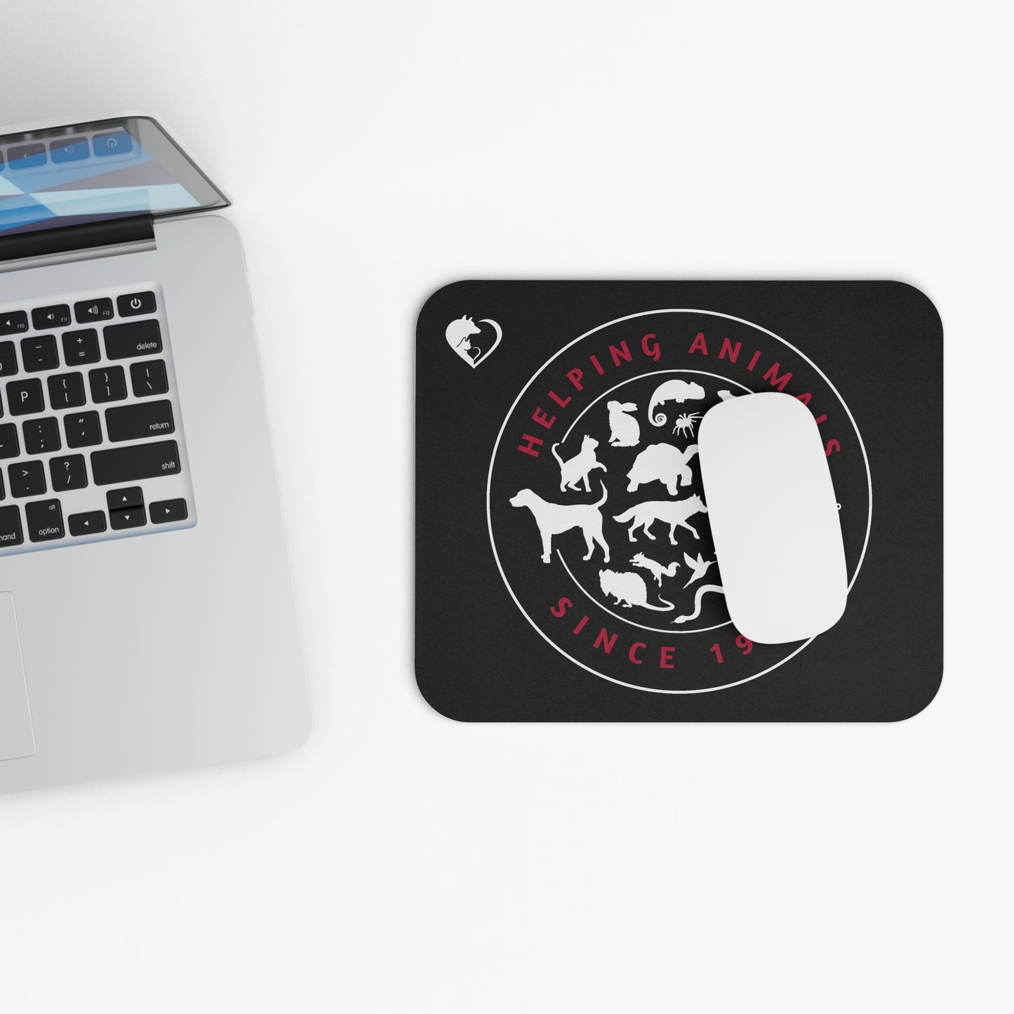 Helping Animals - Mouse Pad (Rectangle)