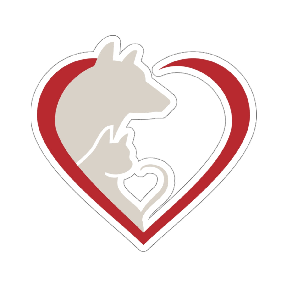 IVHS & SPCA Logo - Sticker