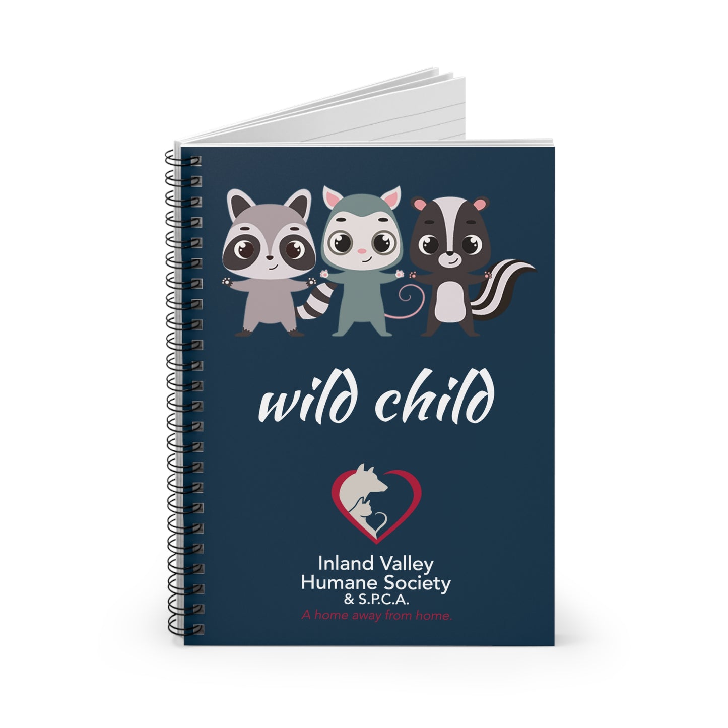 Wild Child - Ruled Line Notebook