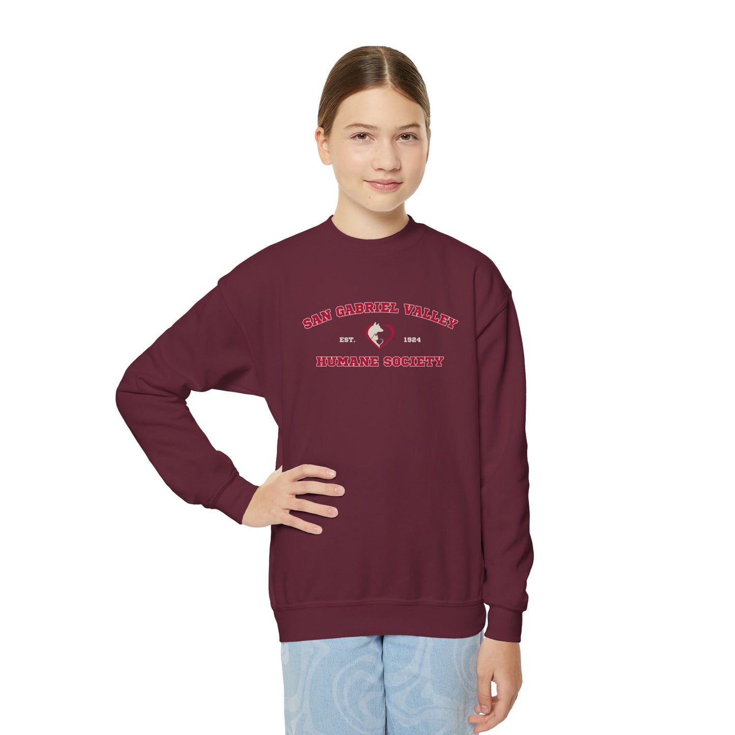 SGVHS Collegiate - Youth Crewneck Sweatshirt