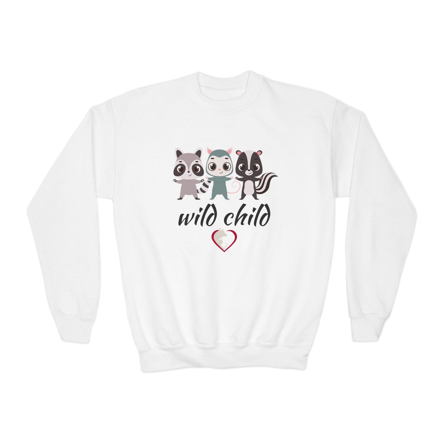 Wild Child - Youth Crewneck Sweatshirt
