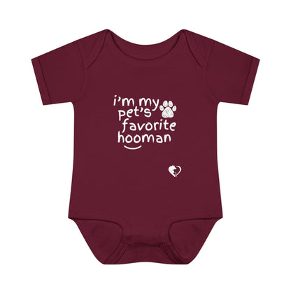 Pet's Favorite Hooman - Infant Onesie
