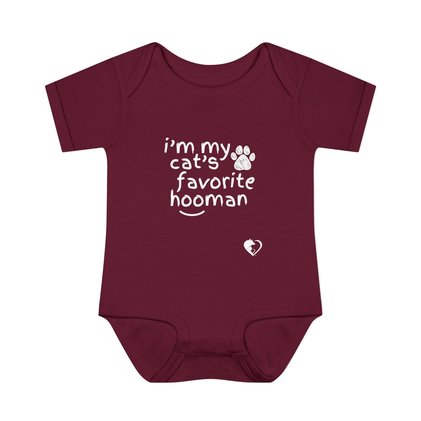 Cat's Favorite Hooman - Infant Onesie
