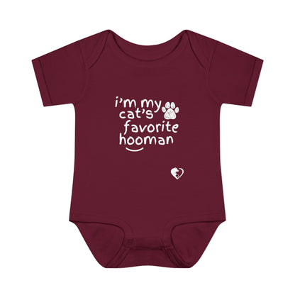 Cat's Favorite Hooman - Infant Onesie