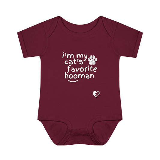 Cat's Favorite Hooman - Infant Onesie
