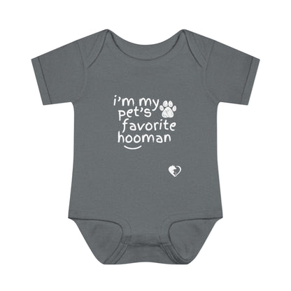 Pet's Favorite Hooman - Infant Onesie