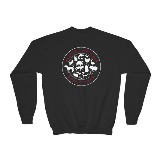 IVHS Helping Animals - Youth Crewneck Sweatshirt