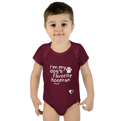 Dog's Favorite Hooman - Infant Onesie
