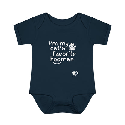 Cat's Favorite Hooman - Infant Onesie