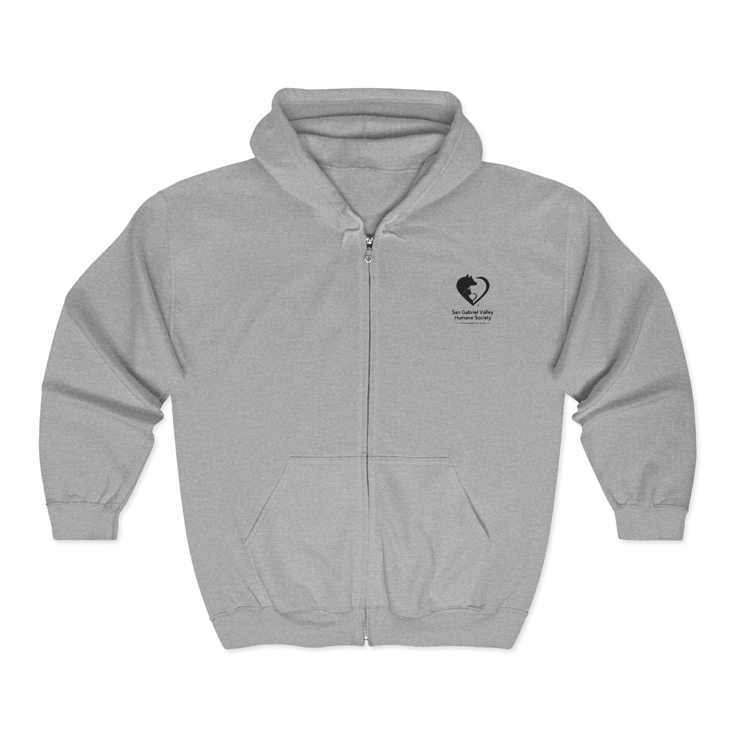 SGVHS Helping Animals - Full Zip Hooded Sweatshirt