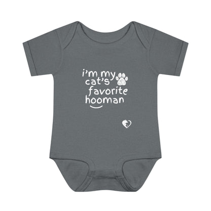 Cat's Favorite Hooman - Infant Onesie