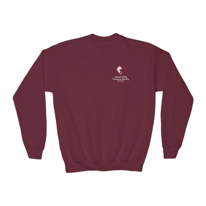 IVHS Helping Animals - Youth Crewneck Sweatshirt