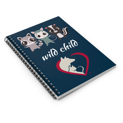 Wild Child Notebook - Ruled Line