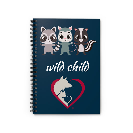 Wild Child Notebook - Ruled Line