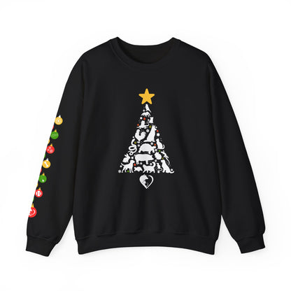 Christmas Pet Tree - Crewneck Sweatshirt