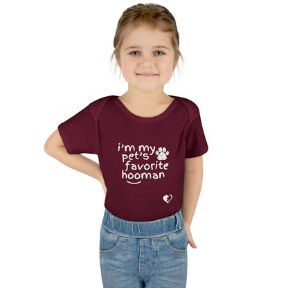 Pet's Favorite Hooman - Infant Onesie
