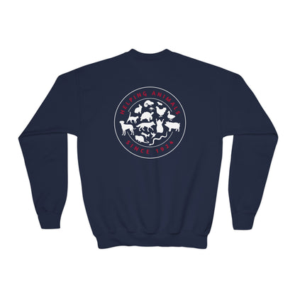 SGVHS Helping Animals - Youth Crewneck Sweatshirt