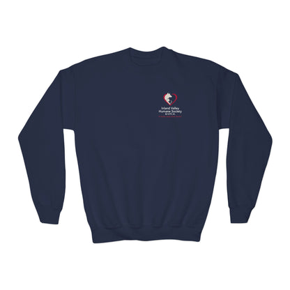IVHS Helping Animals - Youth Crewneck Sweatshirt