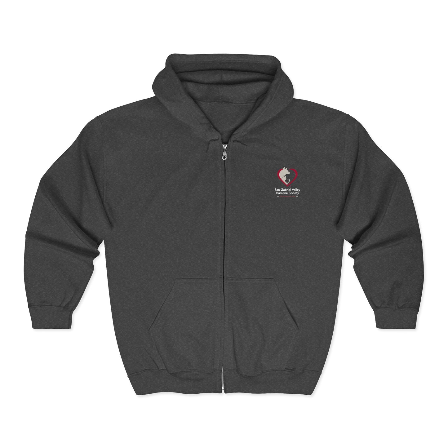 SGVHS Helping Animals - Full Zip Hooded Sweatshirt