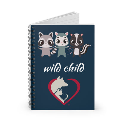 Wild Child Notebook - Ruled Line