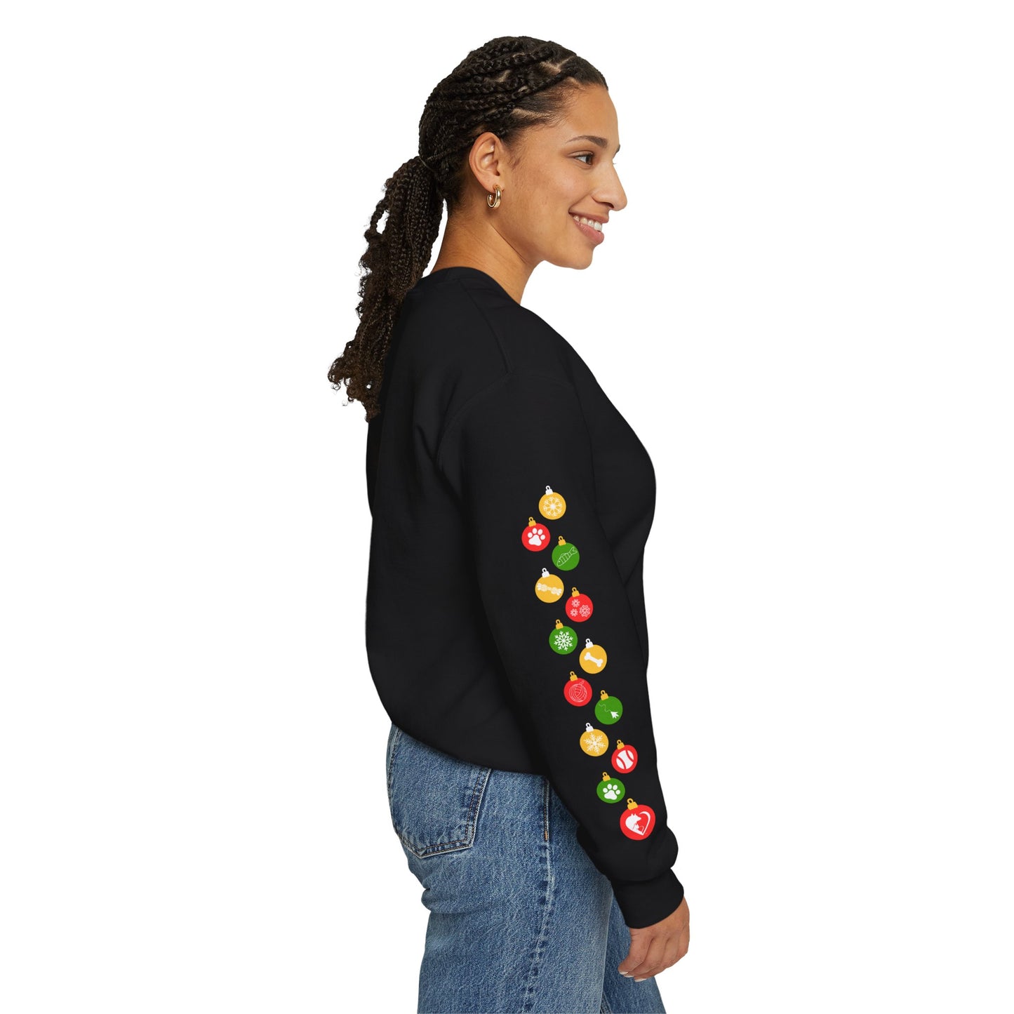Christmas Pet Tree - Crewneck Sweatshirt