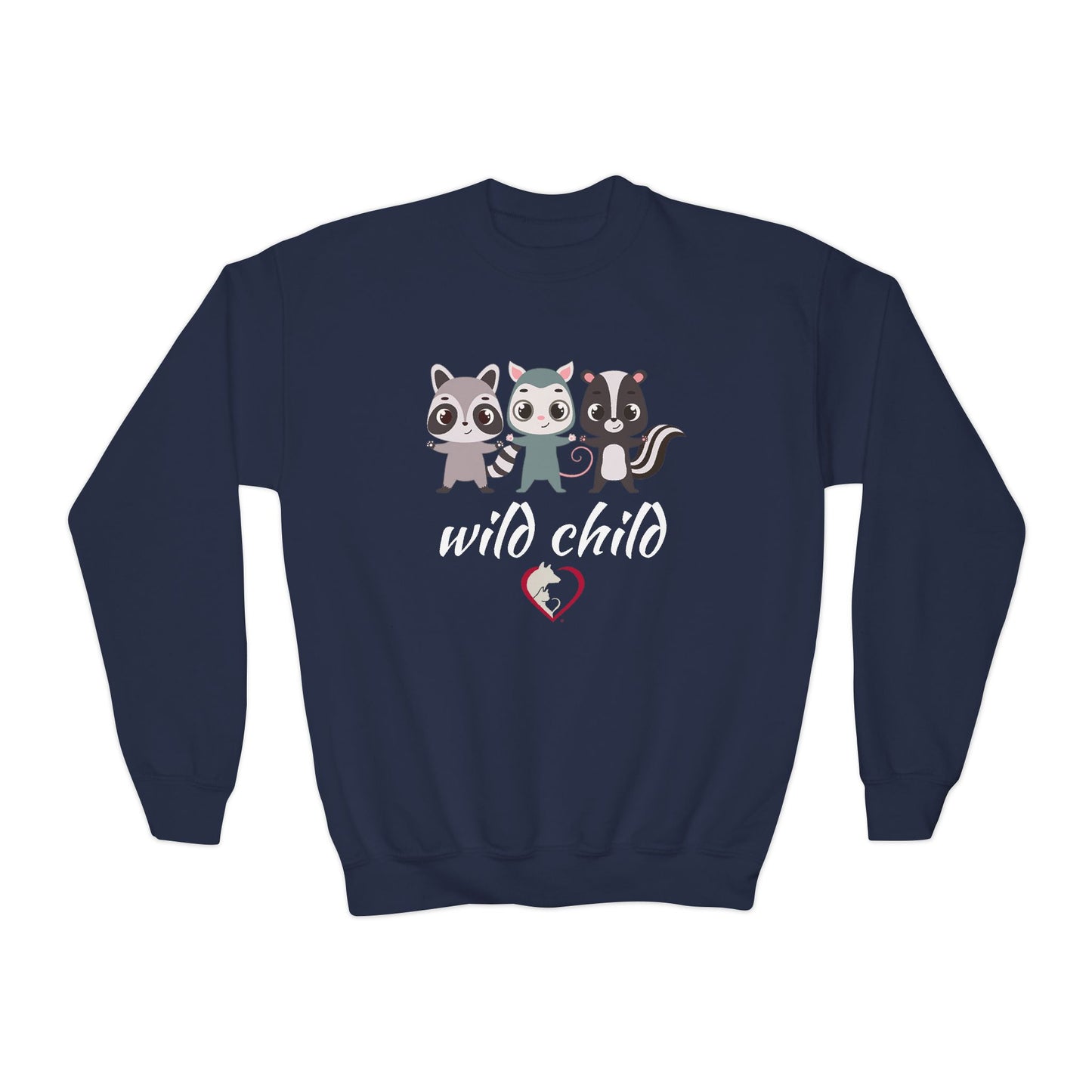 Wild Child - Youth Crewneck Sweatshirt