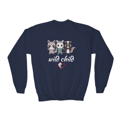 Wild Child - Youth Crewneck Sweatshirt