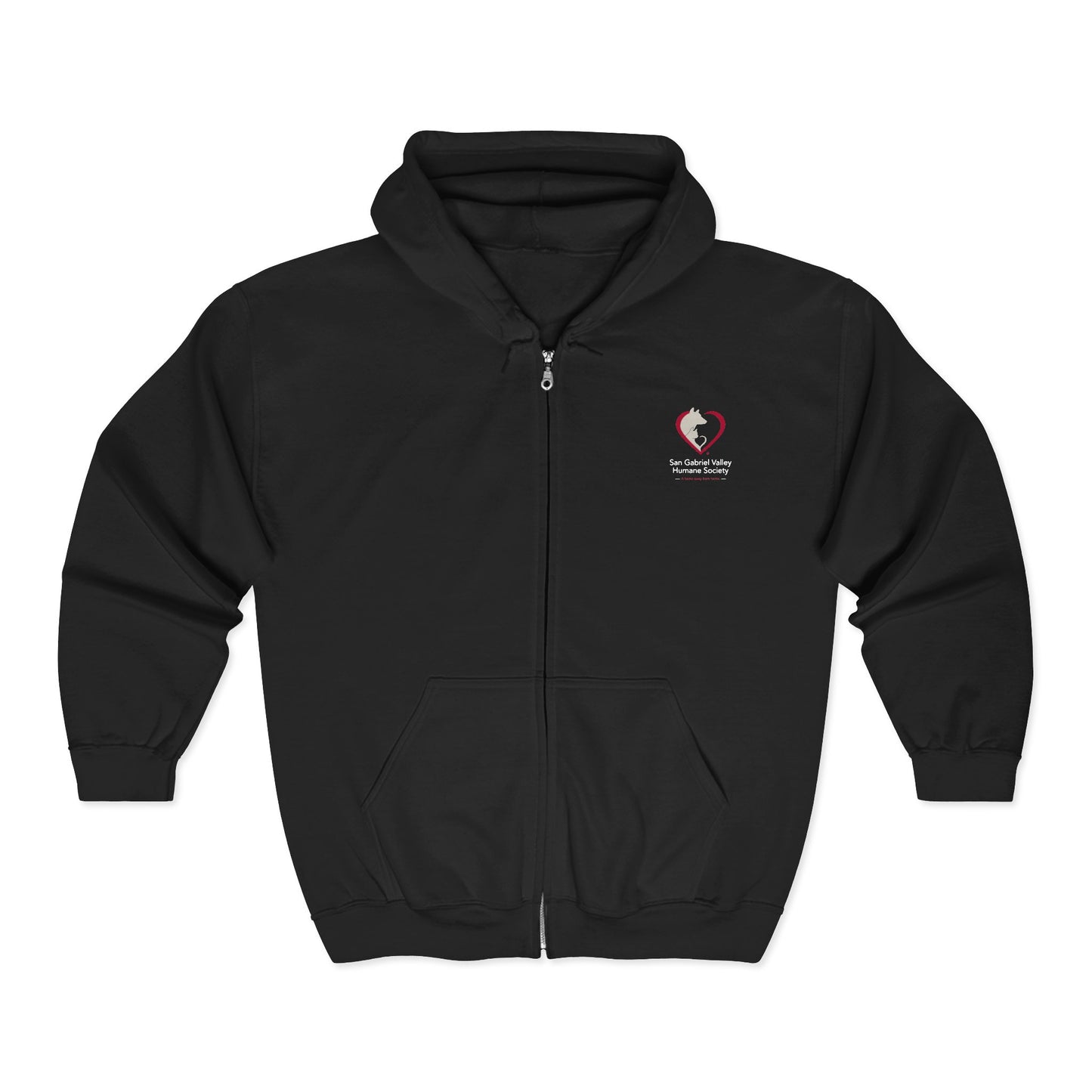 SGVHS Helping Animals - Full Zip Hooded Sweatshirt