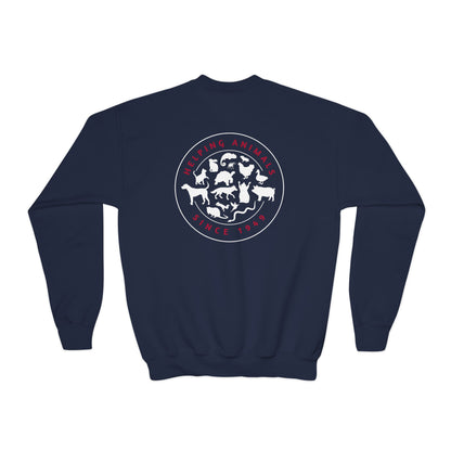 IVHS Helping Animals - Youth Crewneck Sweatshirt