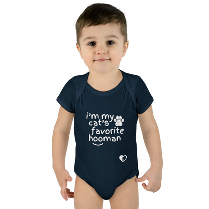 Cat's Favorite Hooman - Infant Onesie