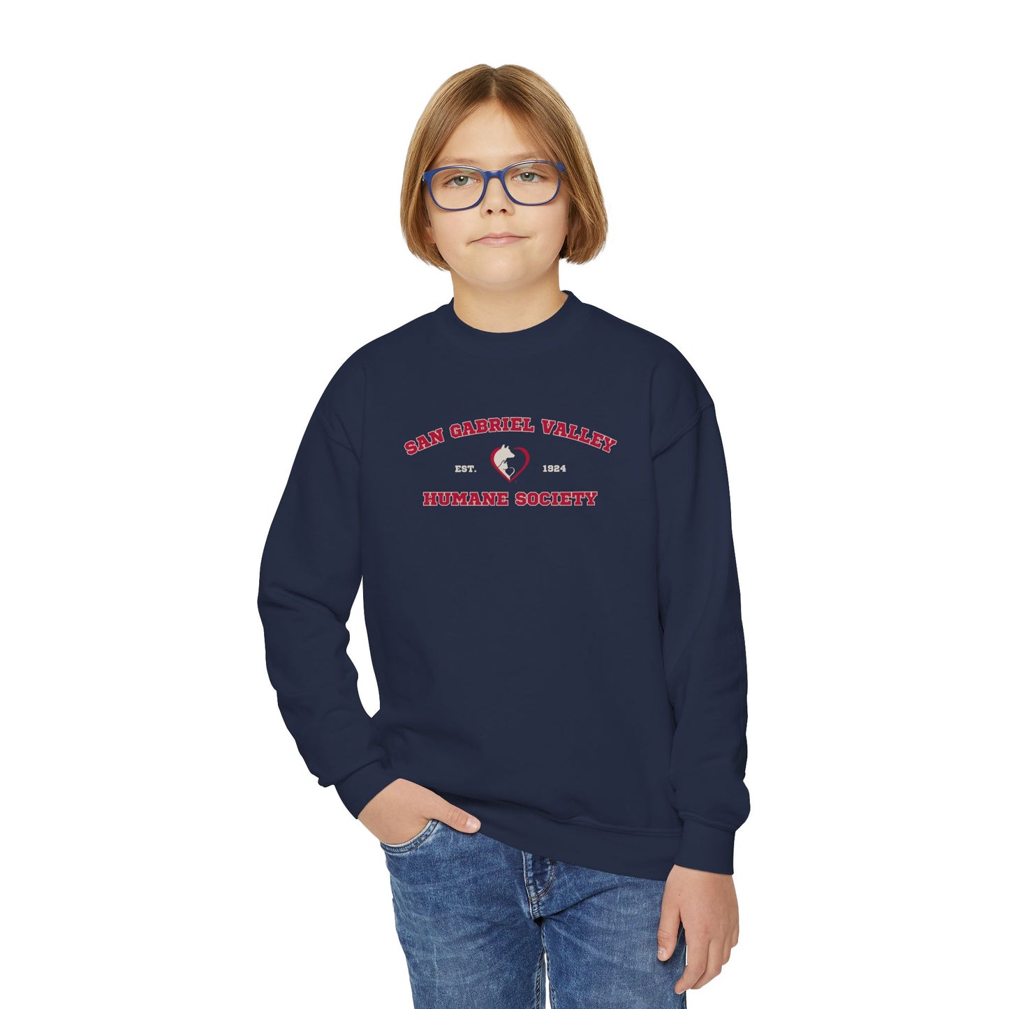 SGVHS Collegiate - Youth Crewneck Sweatshirt