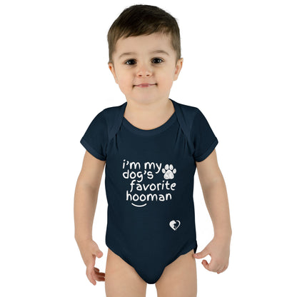 Dog's Favorite Hooman - Infant Onesie