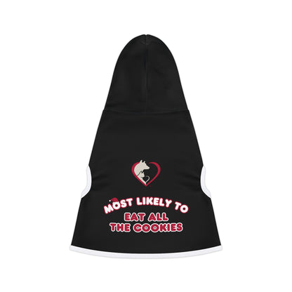 Most Likely to Eat All the Cookies - Pet Hoodie