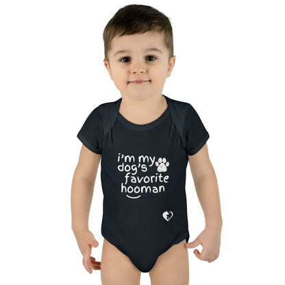 Dog's Favorite Hooman - Infant Onesie